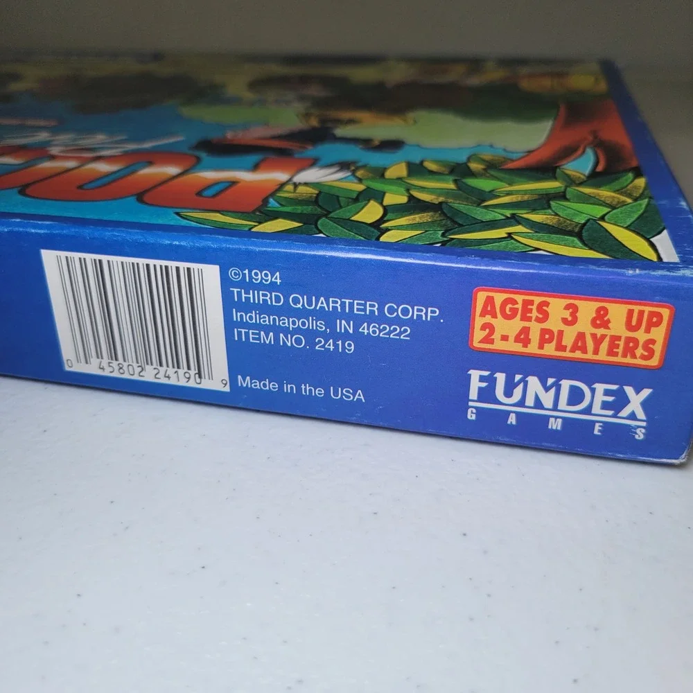 Pocahontas Pick a Peck Game Sealed Vintage 1994 Fundex‎ Childrens Counting Game